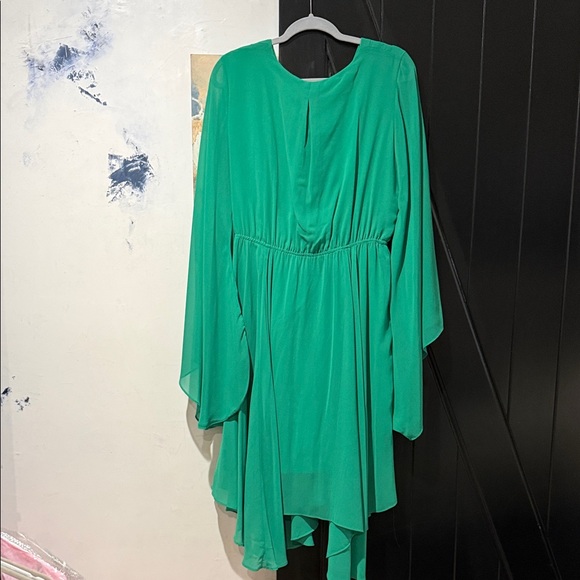 Meghan LA Green High Low Dress - Picture 5 of 6